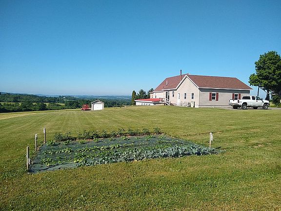 View from upper garden