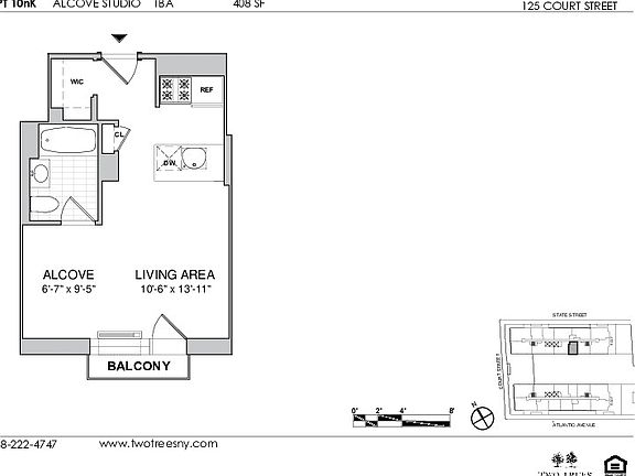 2nd image of 125 Court St APT 10NK