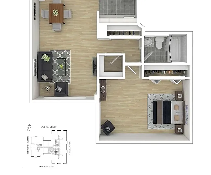 155 E 31st St #E20H — Photo 12