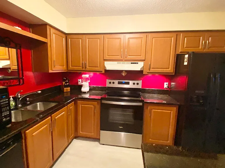Kitchen view from dining room