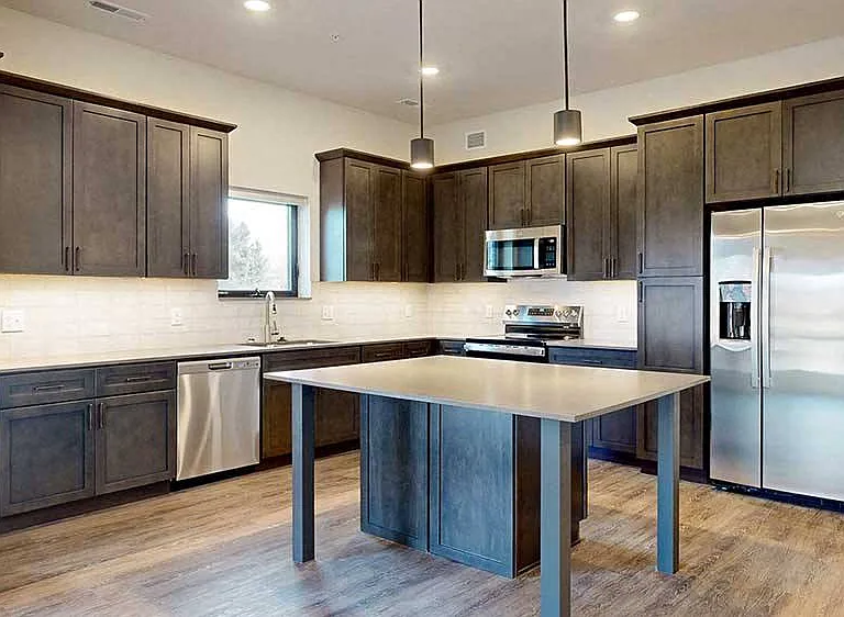 Unleash your inner chef in this stylish L-shaped kitchen, featured in our spacious two-bedroom Meadow.