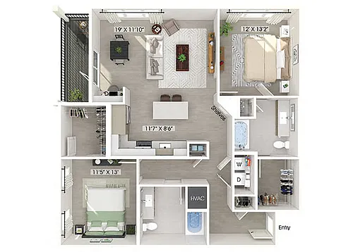 Floor plan B4