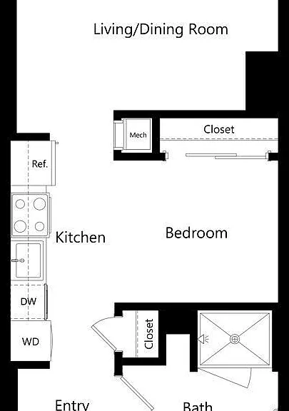 U19 floor plan The Waverly