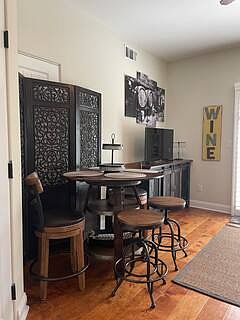 Dining area in front room