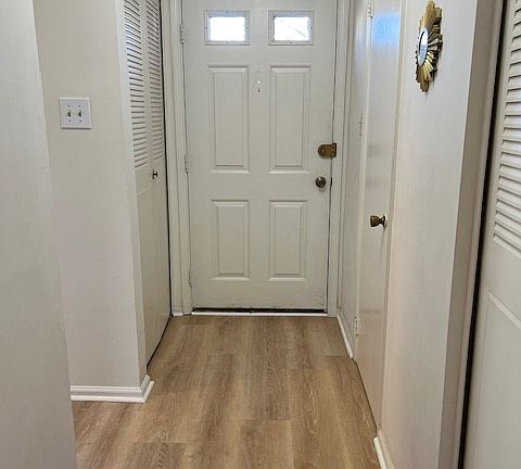 Front entry and Hallway