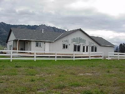 Front of house on 6 acres