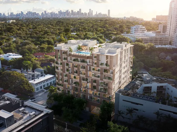 Residence 405 Plan, The Lincoln Coconut Grove