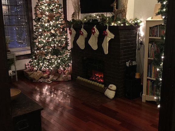 Living Room with Fireplace