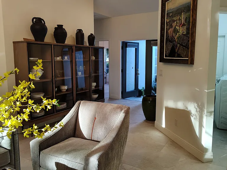 Main door and foyer