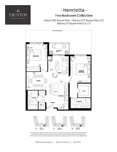 Floor plan Henrietta