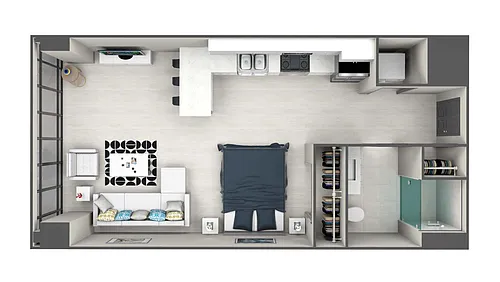 Floor plan S1b