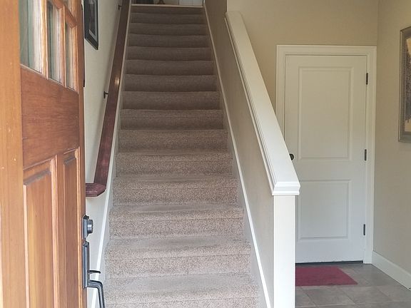 front door to the 2nd floor