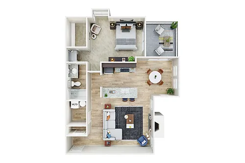 Floor plan A1B