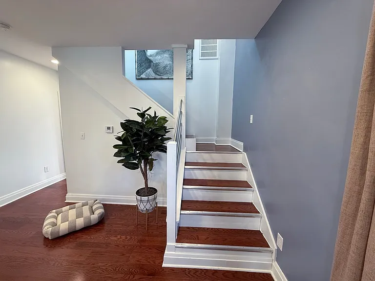 Stairs to second level