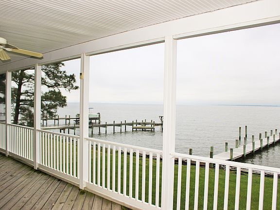 View from screened in porch