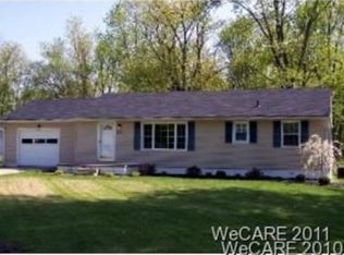 1659 Frail Rd, Lima, OH 45806
