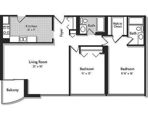 Floor plan 2H