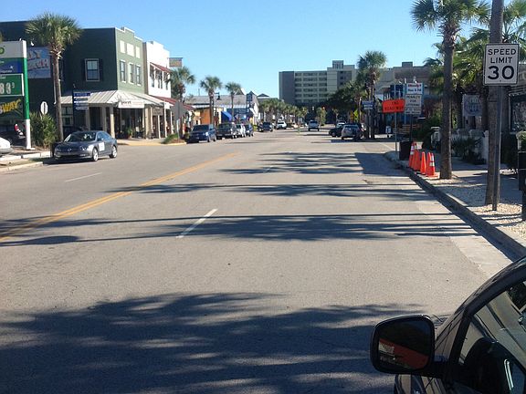 Driving to the Beach
