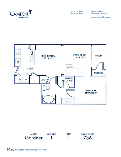 Floor plan Gardner