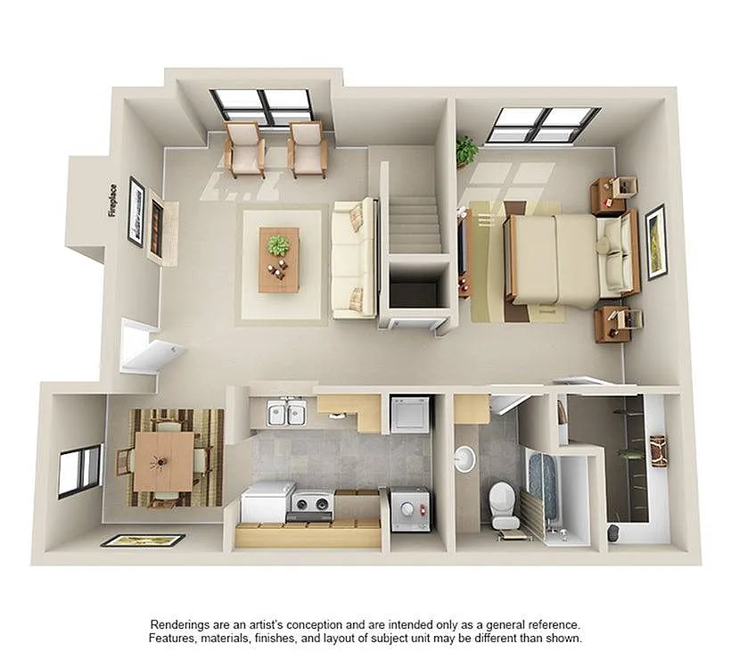Floor plan D1