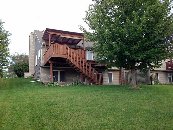 Beautiful deck and yard