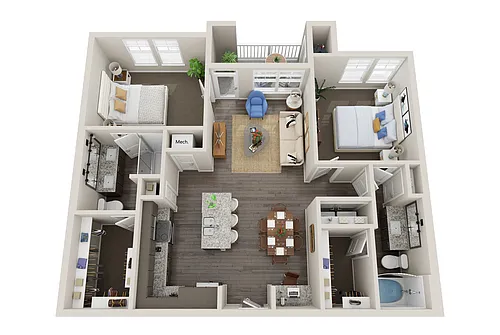 Floor plan B2