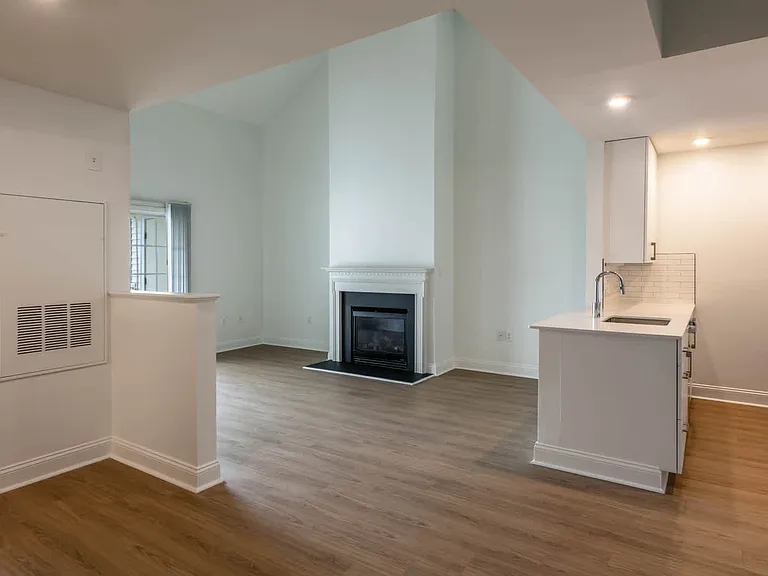 Living Room with Hard Surface Flooring