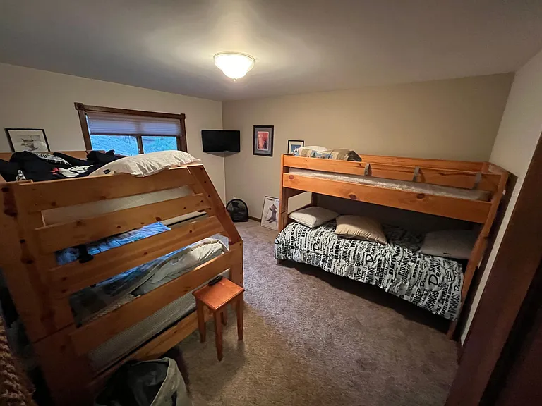 downstairs bedroom with bunks