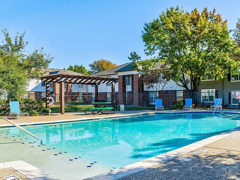 Sun-drenched Pool