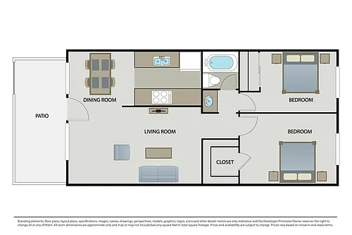 Floor plan Plan 2A