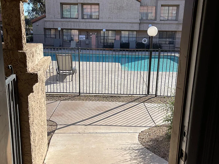 View from front door.