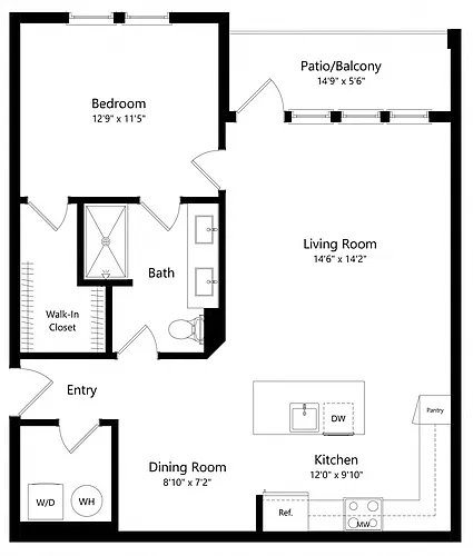 Floor plan A4
