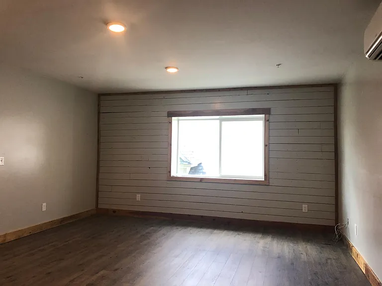 Large open living room