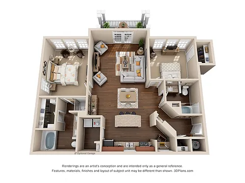 Floor plan The Pinehurst B4