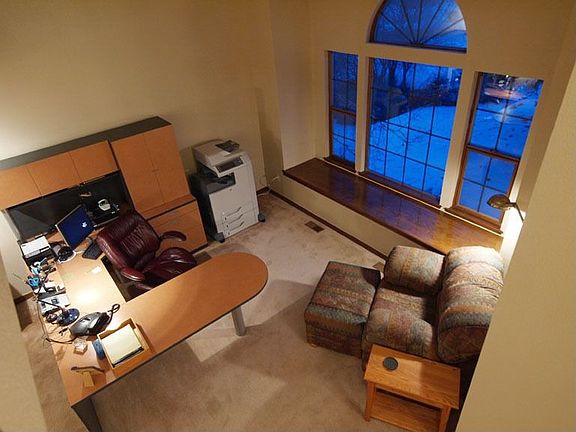 Living Room Current Use as Home Office