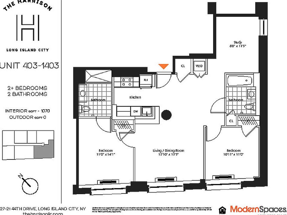 2nd image of 27-21 44th Dr #1203