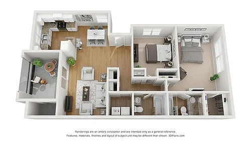 Floor plan The Braylen