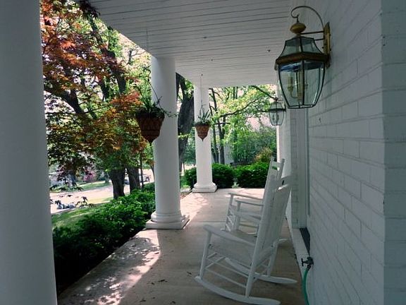 East facing Porch and Balcony