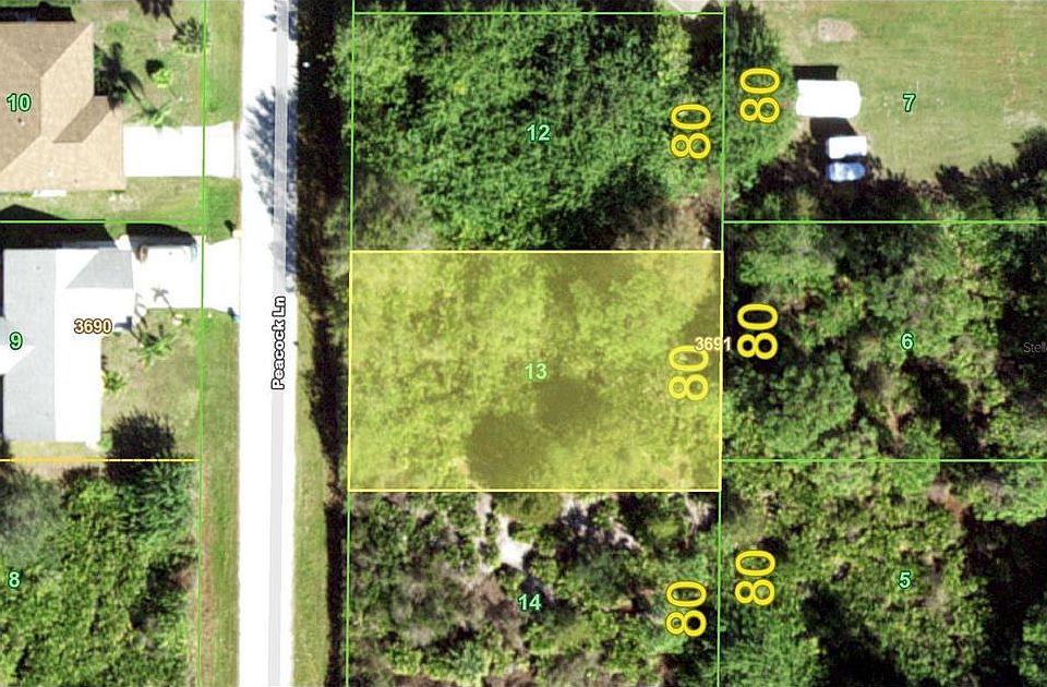 1st image of 7038 PEACOCK LANE LOT 13