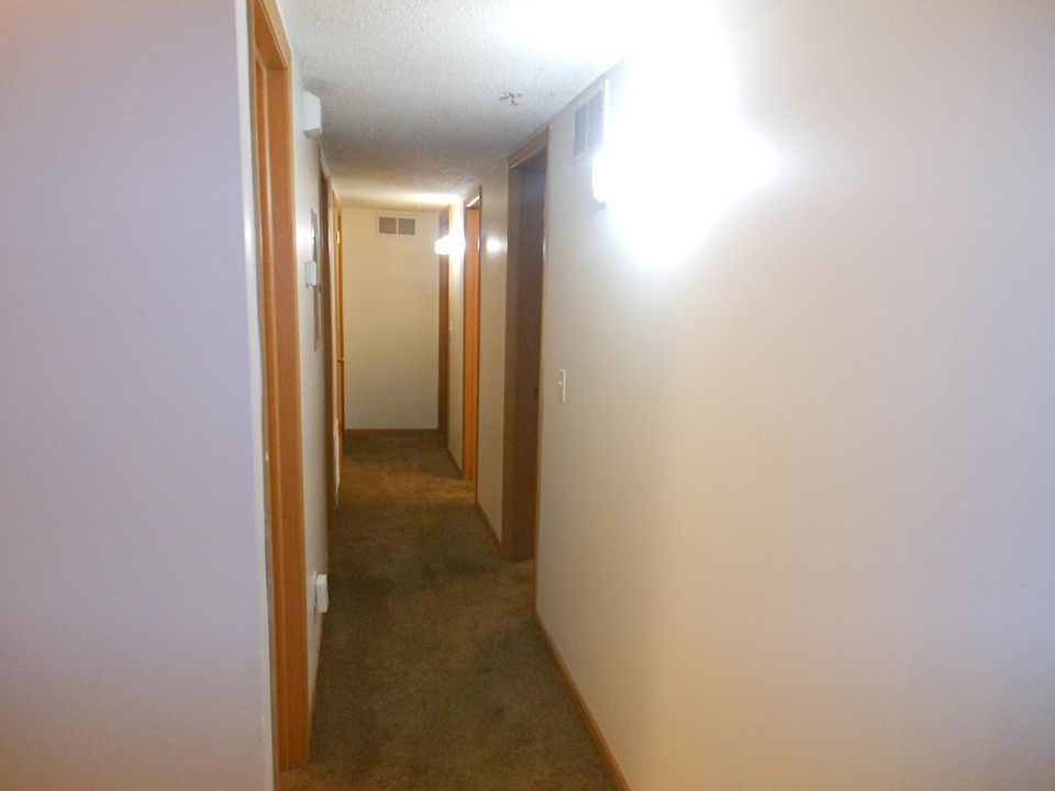 Looking towards the back of the apt from living room