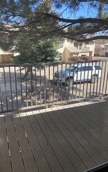 View from balcony
