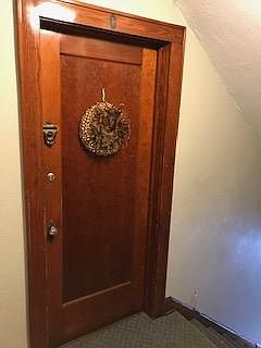 Door into apartment