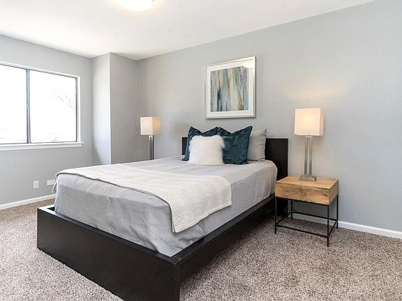Master bedroom (staged)