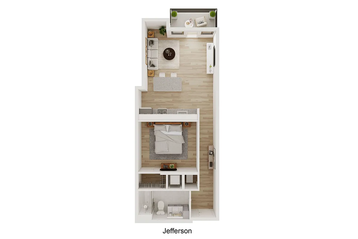 Floor plan Shiplock Views - Jefferson