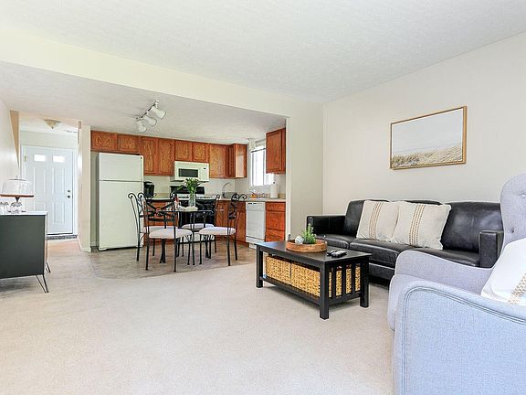 Kitchen, Dinette and Living Room