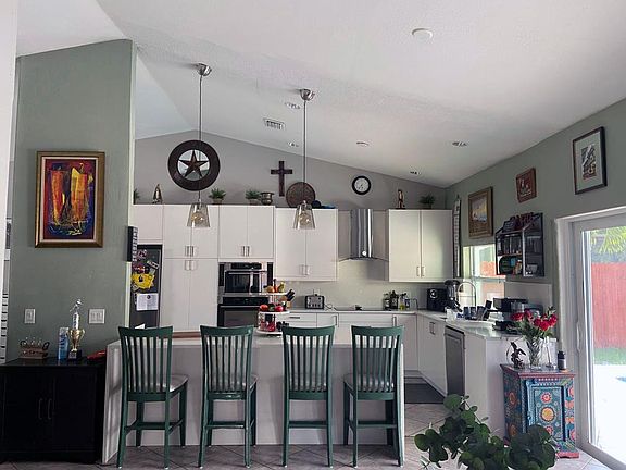 Remodeled open kitchen