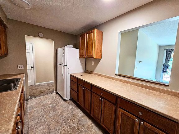 Galley style kitchen