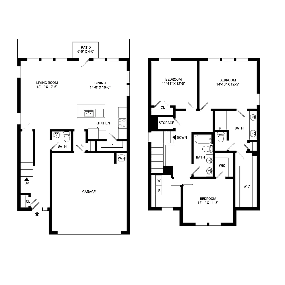 Floor plan Raritan