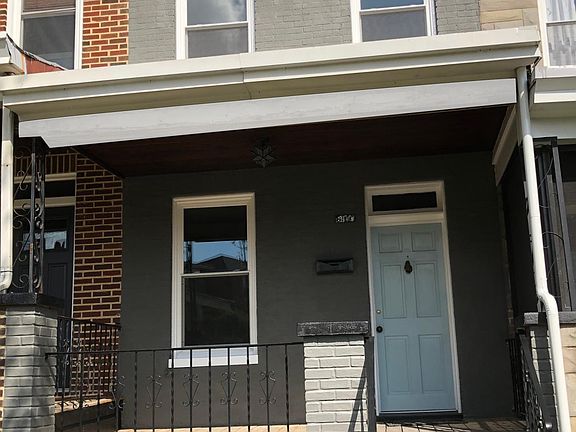 Front of house. Easy maintenance yard. Large covered porch for chilling.