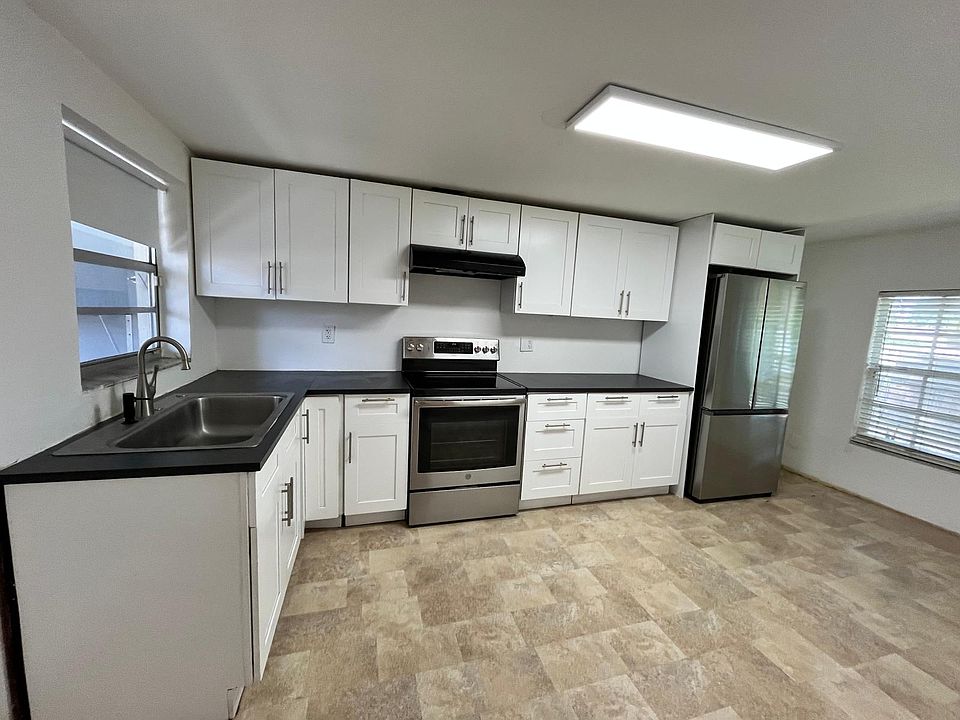 Big kitchen with room for a table and chairs